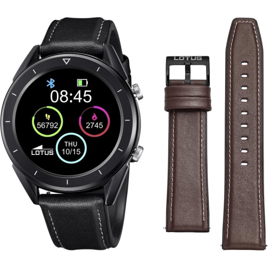 LOTUS SMARTWATCH STAAL + EXTRA BAND