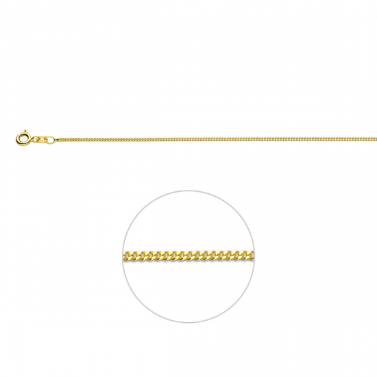 HUISCOLLECTIE 4004586 GOUDEN GOURMET COLLIER 42CM
