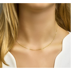 HUISCOLLECTIE 4004586 GOUDEN GOURMET COLLIER 42CM