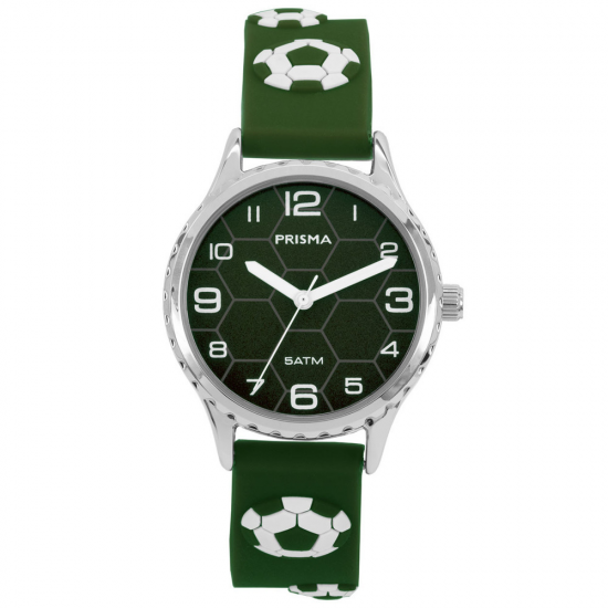 COOLWATCH KINDERHORLOGE CW.352 VOETBAL GROEN 50M.