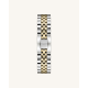 ROSEFIELD QVSGD-Q013 DAMESHORLOGE BICOLOR THE BOXY WHITE SUNRAY SILVER GOLD DUO ROSEFIELD QVSGD-Q013 DAMESHORLOGE BICOLOR THE BOXY WHITE SUNRAY SILVER GOLD DUO