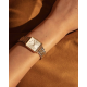 ROSEFIELD QVSGD-Q013 DAMESHORLOGE BICOLOR THE BOXY WHITE SUNRAY SILVER GOLD DUO ROSEFIELD QVSGD-Q013 DAMESHORLOGE BICOLOR THE BOXY WHITE SUNRAY SILVER GOLD DUO
