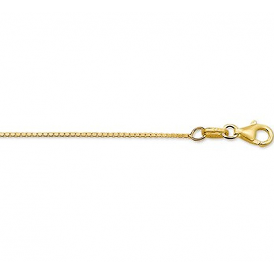 GOUDEN VENETIAANS COLLIER 42 CM