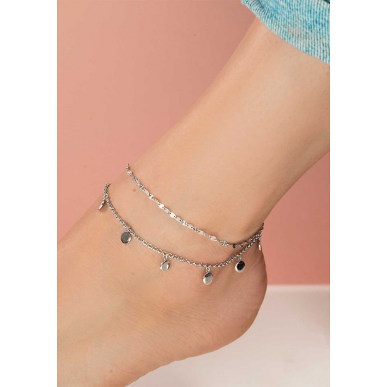 ZINZI ZIE1458 ZILVEREN ENKELBAND GEDIAMANTEERD GERHODINEERD