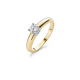 BLUSH 1129BZI BICOLOR GOUDEN RING MET ZIRKONIA BLUSH 1129BZI BICOLOR GOUDEN RING MET ZIRKONIA