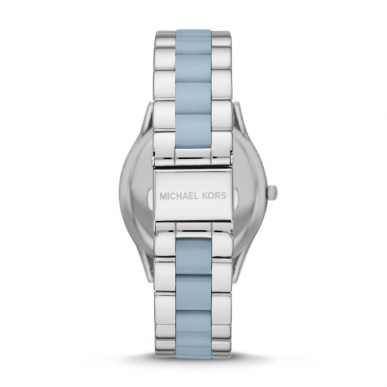 MICHAEL KORS MK4549 DAMESHORLOGE STAAL/KUNSTSTOF SLIM RUNWAY MICHAEL KORS MK4549 DAMESHORLOGE STAAL/KUNSTSTOF SLIM RUNWAY