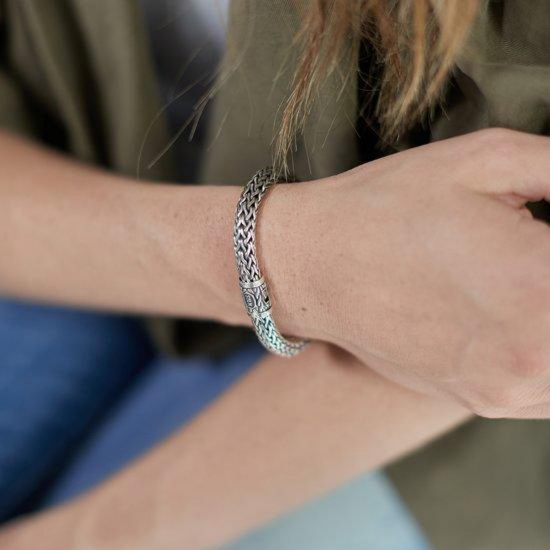 SILK 422 ZILVEREN ARMBAND ROOTS COLLECTIE