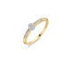 BLUSH 1625BDI GEELGOUDEN RING MET DIAMANT