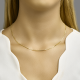 HUISCOLLECTIE 4003898 GOUDEN VENETIAANS COLLIER 45 CM