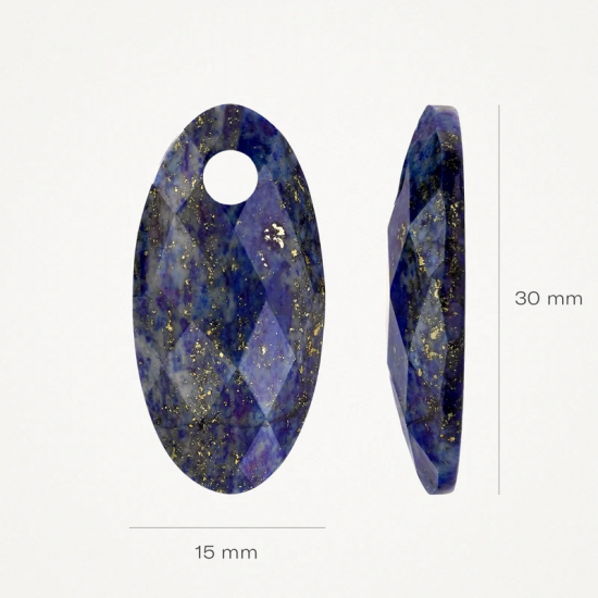 BLUSH 820LAPL OORBEDELS LAPIS LAZULI