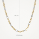 BLUSH 3100BGO 14 KARAAT BICOLOR GOUDEN COLLIER