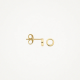 BLUSH 7244YGO GOUDEN OORKNOPPEN RONDJE BLUSH 7244YGO GOUDEN OORKNOPPEN RONDJE