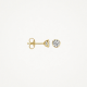 BLUSH 7257YZI GOUDEN OORKNOPPEN MET ZIRKONIA