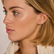 BLUSH 9057YGO GOUDEN OORRING AANHANGERS HARTJE BLUSH 9057YGO GOUDEN OORRING AANHANGERS HARTJE