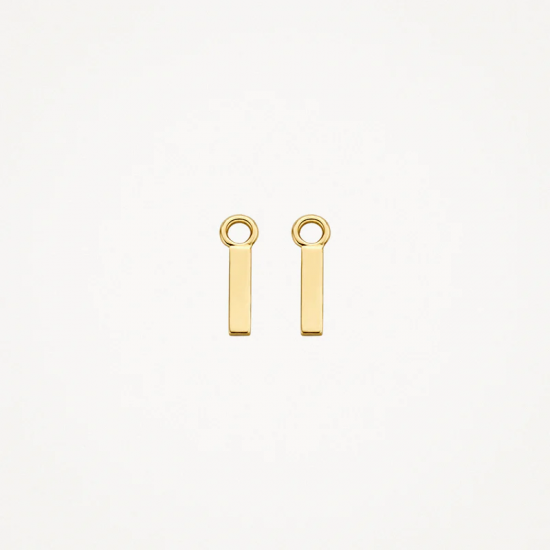 BLUSH 9056YGO GOUDEN OORRING AANHANGERS STAAFJE