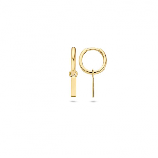 BLUSH 9056YGO GOUDEN OORRING AANHANGERS STAAFJE