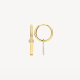 BLUSH 9056YGO GOUDEN OORRING AANHANGERS STAAFJE