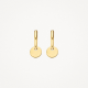 BLUSH 9055YGO GOUDEN OORRING AANHANGERS PLAATJE