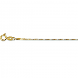 HUISCOLLECTIE 4004585 14 KARAAT GOUDEN GOURMET COLLIER 42 CM