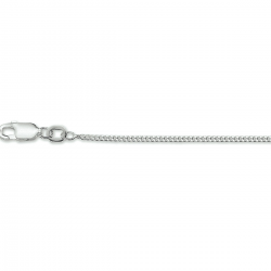 HUISCOLLECTIE 1002002 ZILVEREN COLLIER GOURMET 42 CM.