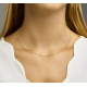 HUISCOLLECTIE 4004593 GOUDEN GOURMET COLLIER 45 CM