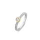 TI SENTO 12108ZY ZILVEREN RING VERGULD ZIRKONIA TI SENTO 12108ZY ZILVEREN RING VERGULD ZIRKONIA