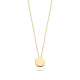 BLUSH 3088YGO GOUDEN COLLIER MET GEELGOUDEN PLAATJE ROND