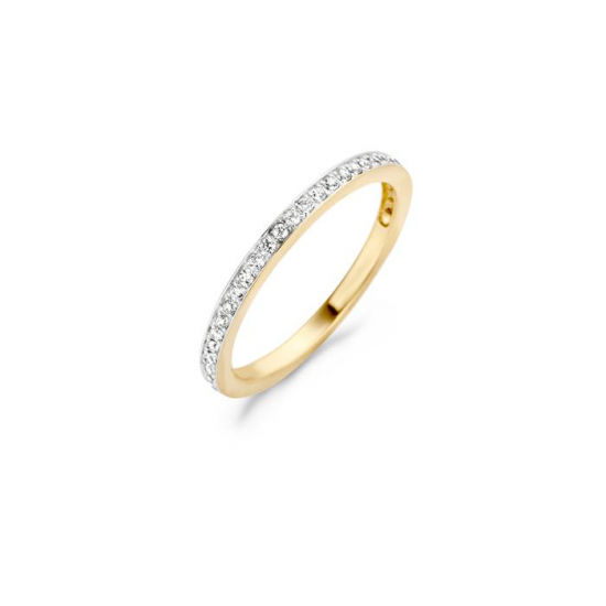 BLUSH 1119BZI BICOLOR GOUDEN RING ZIRKONIA