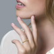 BLUSH 1118YGO GEELGOUDEN RING TORS