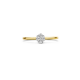 BLUSH 1611BDI GEELGOUDEN RING DIAMANT 0.15CT.