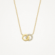 BLUSH 3126YZI GOUDEN COLLIER MET HANGER ZIRKONIA