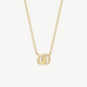 BLUSH 3126YZI GOUDEN COLLIER MET HANGER ZIRKONIA