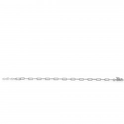 ZINZI ZIA2202 ZILVEREN ARMBAND PAPERCLIP SCHAKEL