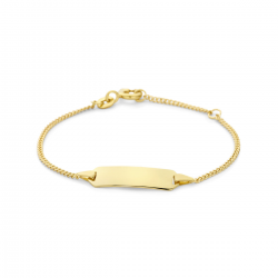 HUISCOLLECTIE 4012026 GOUDEN PLAATARMBANDJE