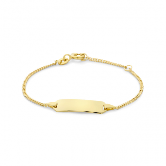 HUISCOLLECTIE 4012026 GOUDEN PLAATARMBANDJE