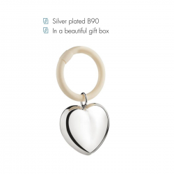 ZILVERSTAD A7366820 VERZILVERDE RAMMELAAR HART