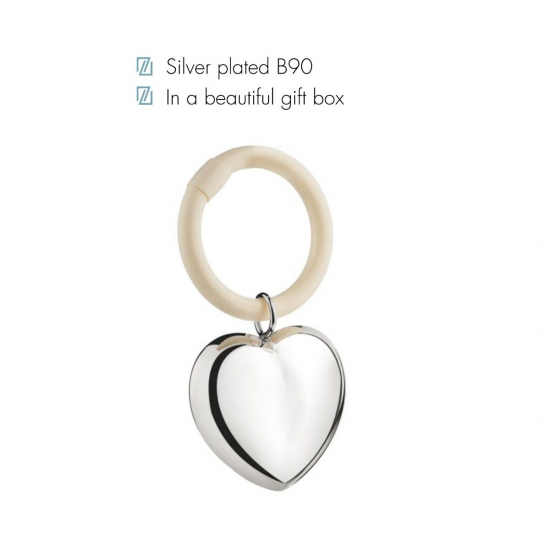 ZILVERSTAD A7366820 VERZILVERDE RAMMELAAR HART