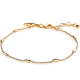 ZINZI ZIA1655G ZILVER VERGULD ARMBAND OVAALTJES ZINZI ZIA1655G ZILVER VERGULD ARMBAND OVAALTJES