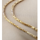 MONZARIO 1293-A GEEL 14K. GEELGOUDEN ARMBAND FANTASIESCHAKEL MONZARIO 1293-A GEEL 14K. GEELGOUDEN ARMBAND FANTASIESCHAKEL