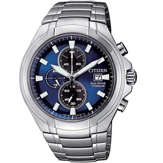 CITIZEN CA0700-86L ECO-DRIVE HERENHORLOGE TITANIUM SAFFIER