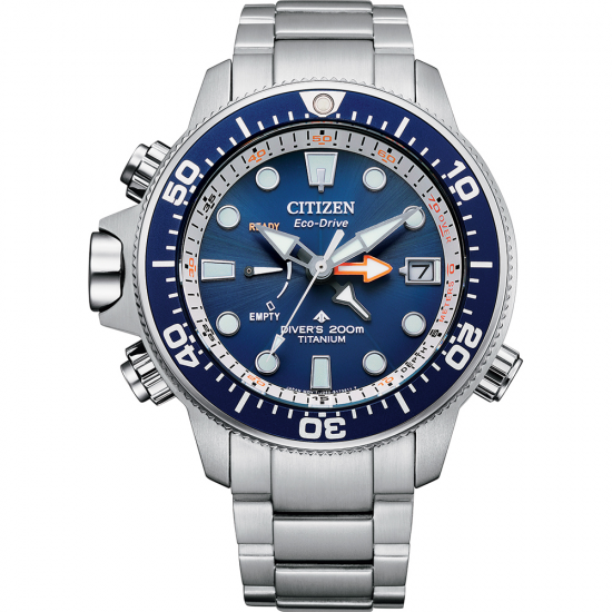 CITIZEN BN2041-81L HERENHORLOGE ECO DRIVE TITANIUM PROMASTER DIVER 200M