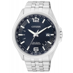 CITIZEN CB0010-88E ECO-DRIVE HERENHORLOGE RADIO-CONTROLLED STAAL