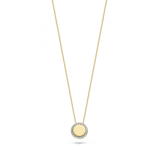 BLUSH 3124YZI GOUDEN COLLIER MET HANGER ZIRKONIA