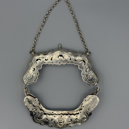 ZILVEREN TASBEUGEL ANTIEK