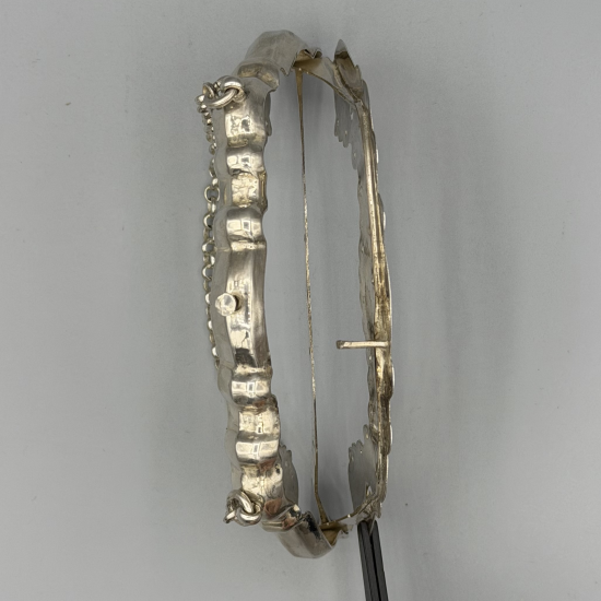 ZILVEREN TASBEUGEL ANTIEK