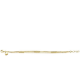 ZINZI ZIA1799G VERGULD ZILVEREN ARMBAND MULTILOOK ZINZI ZIA1799G VERGULD ZILVEREN ARMBAND MULTILOOK