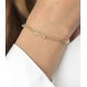 ZINZI ZIA1799G VERGULD ZILVEREN ARMBAND MULTILOOK ZINZI ZIA1799G VERGULD ZILVEREN ARMBAND MULTILOOK
