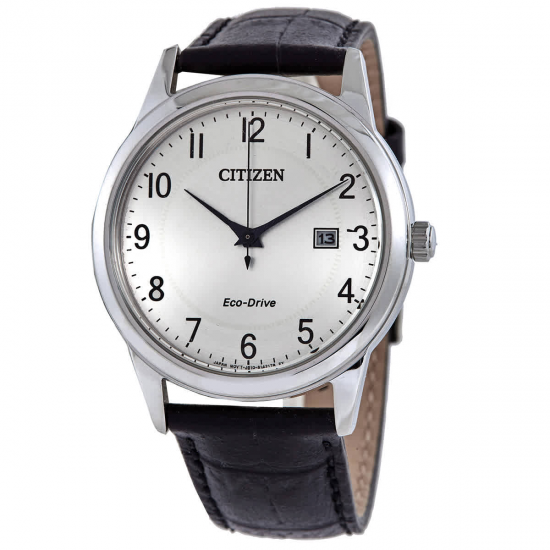 CITIZENAW1231-07A HERENHORLOGE ECO-DRIVE STAAL