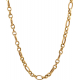 MONZARIO 1458-C GEEL 14K. GEELGOUDEN COLLIER FANTASIE JASSERON