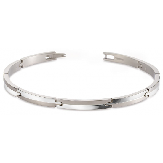 BOCCIA 03018-01 TITANIUM ARMBAND MAT-POLI